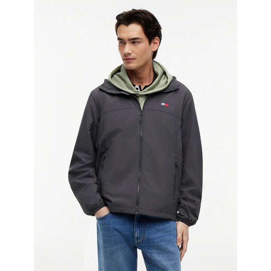 Tommy Hilfiger Ανδρικό αντιανεμικό μπουφάν Packable Ripstop Relaxed Hooded Jacket
